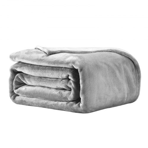 King Size Blanket 108 x 90 inches Lightweight and Fuzzy Throw Blanket for Bed
