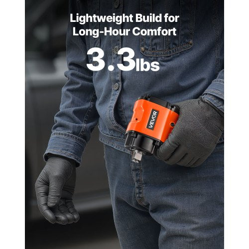 1/2 Inch Air Impact Wrench Up to 738 ftlbs Nutbusting Torque Stubby Size