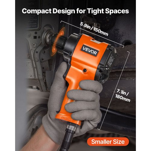 1/2 Inch Air Impact Wrench Up to 738 ftlbs Nutbusting Torque Stubby Size