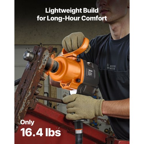 1 Inch Air Impact Wrench Up to 1200 ftlbs NutBusting Torque 16.4 lbs