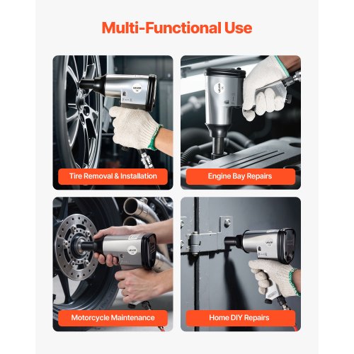12 Air Impact Wrench 38 Ratchet Wrench Combo 19 Pieces Pro Air Tool
