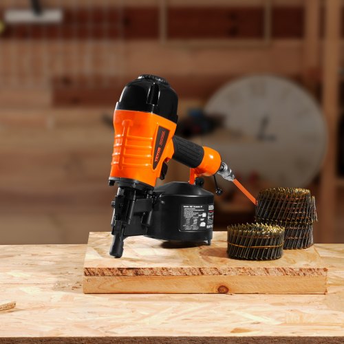 Coil Siding Nailer CN65 114 to 212 15 Degree Pneumatic Siding Nail