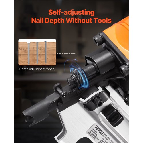 Framing Nailer 2 to 312 21 Degree Full Round Head Pneumatic Framing