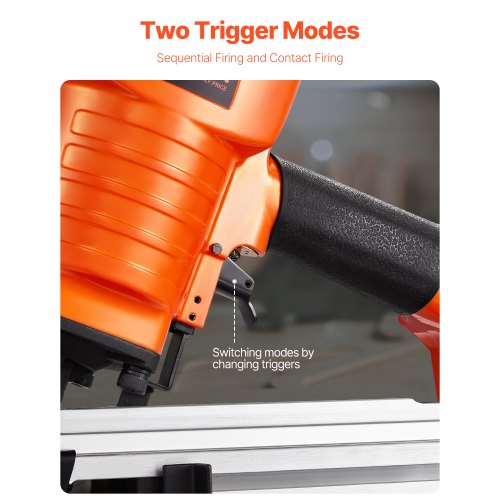 Framing Nailer 80120PSI Air Nail Gun 2 to 312 21 Degree Full Round