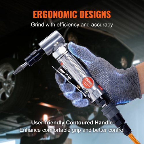 Air Die Grinder Kit Right Angle Grinder w Die Grinder Combo 10PCS Single