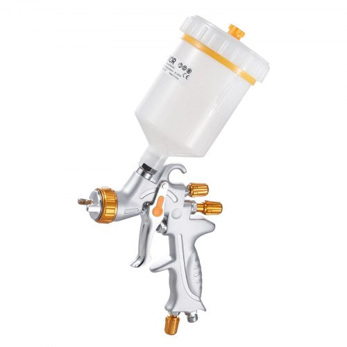 HVLP Air Spray Gun Gravity Feed Paint Sprayer Gun with 3 Nozzles