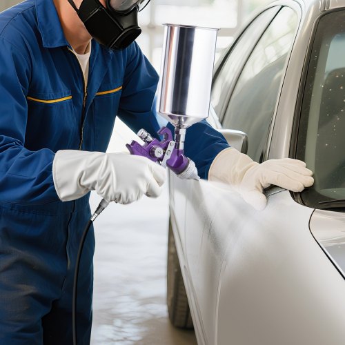 3Piece Air Spray Gun Kit Professional Auto Paint Spray Gun Set with 3
