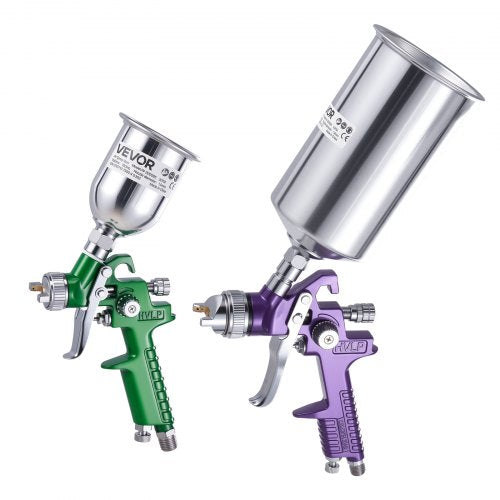 3Piece Air Spray Gun Kit Professional Auto Paint Spray Gun Set with 3