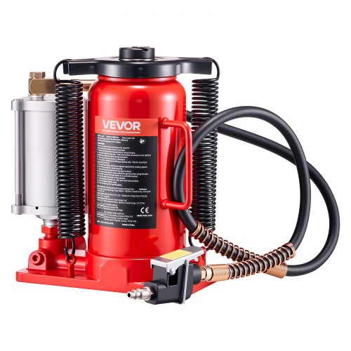 Air Hydraulic Bottle Jack 20 Ton 44092 lbs Capacity 102195 Inch 1