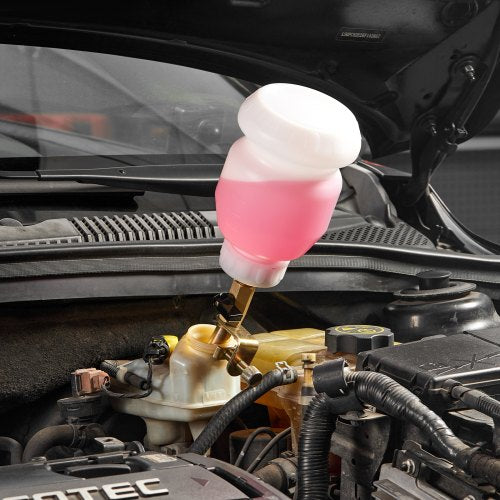 Brake Bleeder Kit 3L Brake Fluid Extractor with 1L Siphon Refilling Bottle