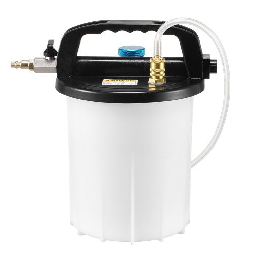 Brake Bleeder Kit 3L Brake Fluid Extractor with 1L Siphon Refilling Bottle