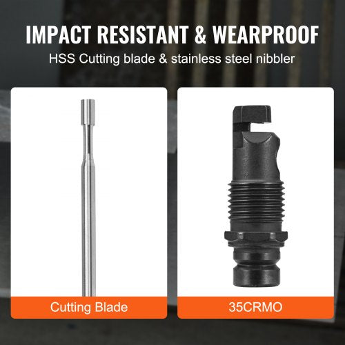 Double Head Sheet Metal Nibbler Cutter 360 Degree Metal Nibbler Drill