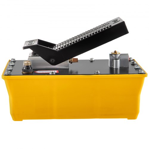Air Hydraulic Pump 10000 PSI Hydraulic Foot Pump 0.6 Gal Reservoir Foot