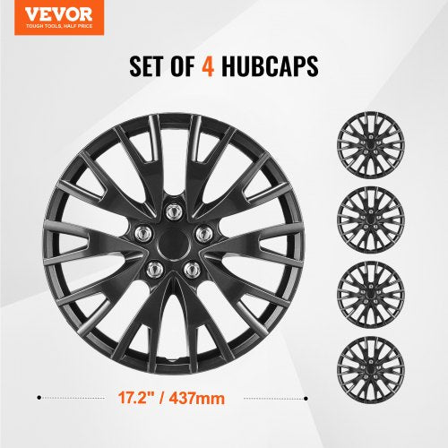 Wheel Rim Cover Hubcaps 16 in Diameter Sturdy Durable ScratchResistant