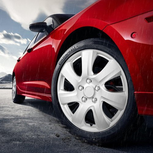 Wheel Rim Cover Hubcaps 16 in Diameter Sturdy Durable ScratchResistant