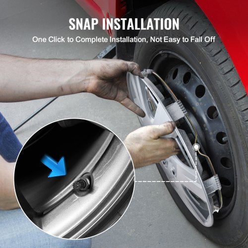 Wheel Rim Cover Hubcaps 15 in Diameter Sturdy Durable ScratchResistant