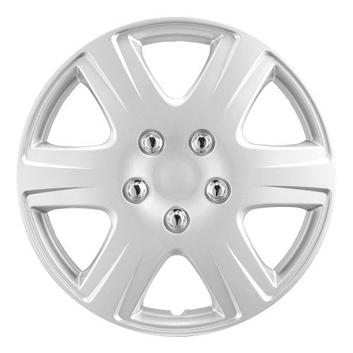 Wheel Rim Cover Hubcaps 15 in Diameter Sturdy Durable ScratchResistant