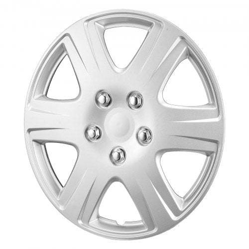 Wheel Rim Cover Hubcaps 15 in Diameter Sturdy Durable ScratchResistant