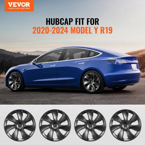 Wheel Rim Cover Hubcaps 19 in 20212023 Model Y Fully Fit Hubcap with Snap