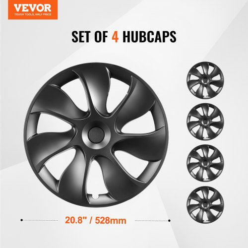 Wheel Rim Cover Hubcaps 19 in 20212023 Model Y Fully Fit Hubcap with Snap