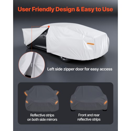 Car Cover Car Cover Waterproof for Dodge Challenger Full Size Sedan