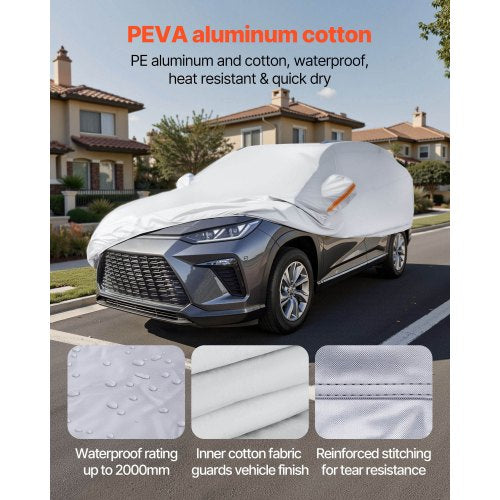 Car Cover Car Cover Waterproof for Toyota RAV4 Compact SUV Customfit All