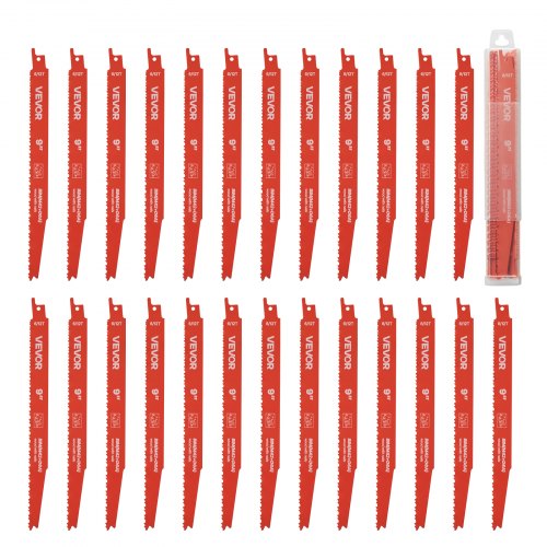 Reciprocating Saw Blades 25 Pack 612 TPI BiMetal Reciprocating Saw Blade