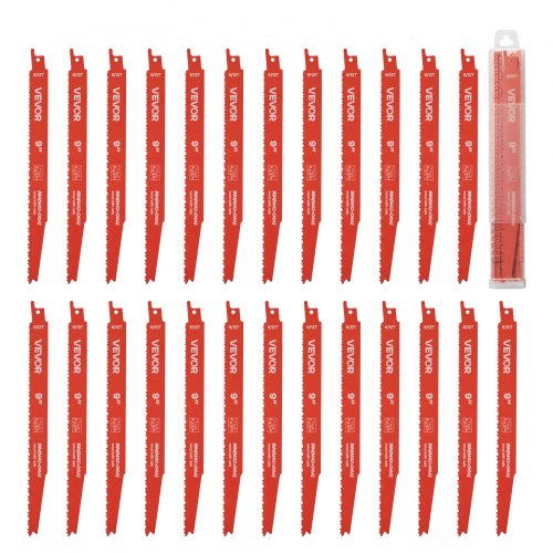 Reciprocating Saw Blades 25 Pack 612 TPI BiMetal Reciprocating Saw Blade