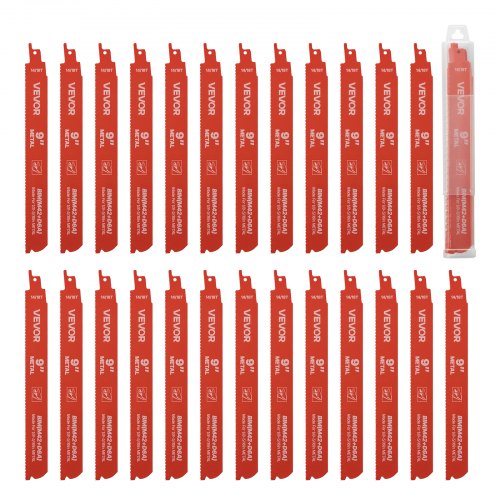 Reciprocating Saw Blades 25 Pack 1418 TPI BiMetal Reciprocating Saw