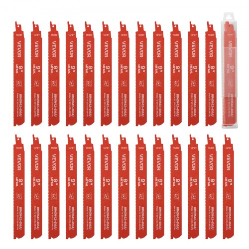 Reciprocating Saw Blades 25 Pack 1418 TPI BiMetal Reciprocating Saw