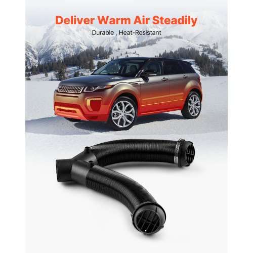 Diesel Heater Pipe Duct Vent Kit 3inch Heater Pipe Warm Air Outlet Vent