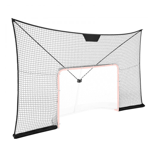 Hockey Goal Backstop Net Street Hockey Sports Backstop Netting Portable
