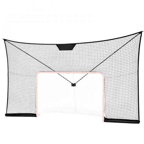 Hockey Goal Backstop Net Street Hockey Sports Backstop Netting Portable