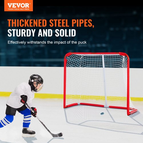 Youth Street Hockey Net Indoor Outdoor Steel Hockey Goal Portable