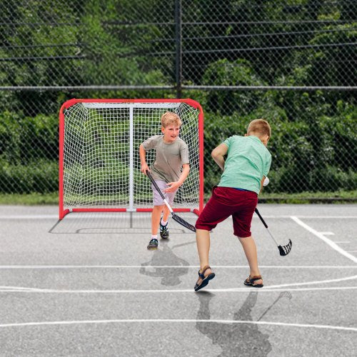 Youth Street Hockey Net Indoor Outdoor Steel Hockey Goal Portable