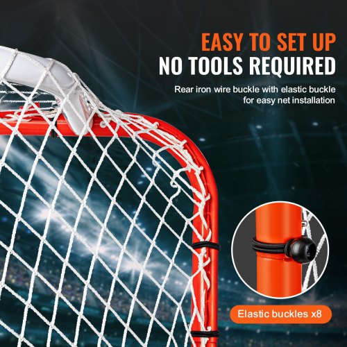 Street Hockey Net Indoor Outdoor Steel Hockey Goal Official Regulation Pro