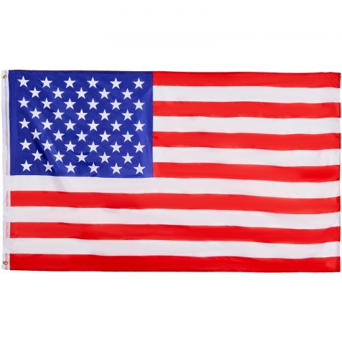 25FT Detachable Flagpole Kit Heavy Duty Aluminum Flag Pole American Silver