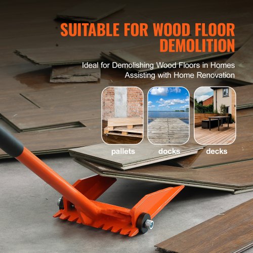 Demolition Tool 60 Carbon Steel Handle Wrecking Pry Bar 2000 lbs Weight