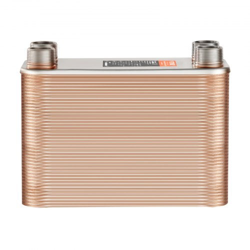 Heat Exchanger 5x 12 80 Plates Brazed Plate Heat Exchanger Copper316L