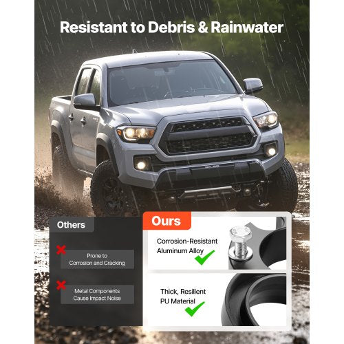 3 Inch Front and 2 Inch Rear Leveling Lift Kit for 20032022 Toyota 4Runner