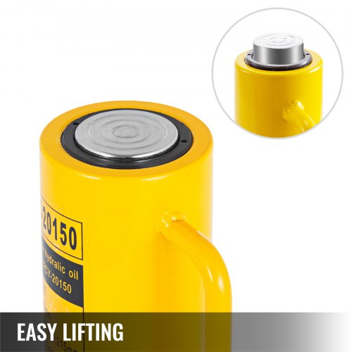 Hydraulic Cylinder Jack 20 Ton Solid Ram Hydraulic Cylinder 6 Inch Stroke