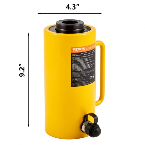 Hollow Plunger 30Ton 4Stoke 100mm Hydraulic Cylinder Jack Single Acting