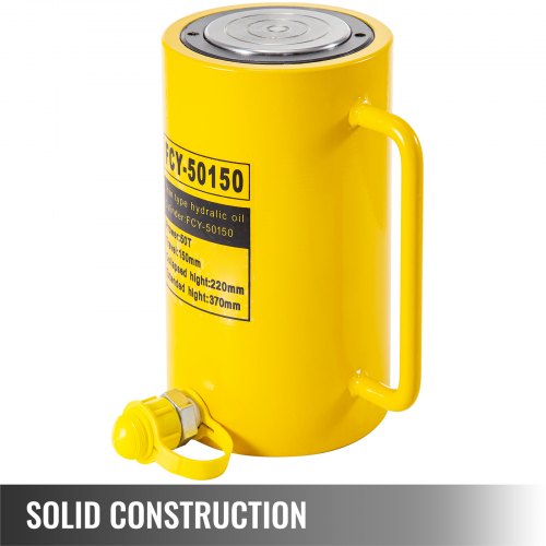 50T 6 Stroke Single Acting Hydraulic Cylinder Jack Ram – 80 MM