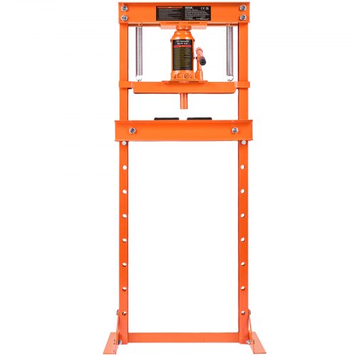Hydraulic Shop Press 12 Ton HFrame Hydraulic GarageShop Floor Press