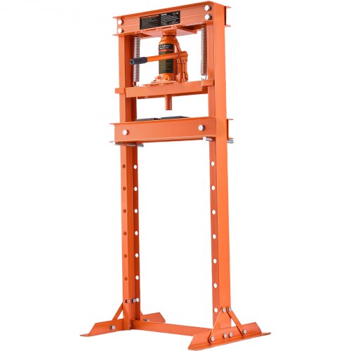 Hydraulic Shop Press 12 Ton HFrame Hydraulic GarageShop Floor Press