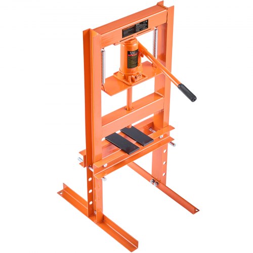 Hydraulic Shop Press 6 Ton HFrame Hydraulic GarageShop Floor Press