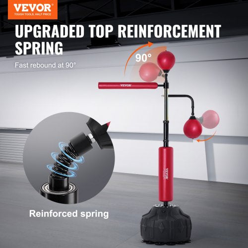 Boxing Speed Trainer Punching Bag with Stand Reflex Boxing Bag for Teens