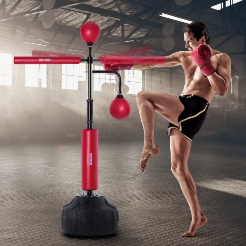 Boxing Speed Trainer Punching Bag with Stand Reflex Boxing Bag for Teens