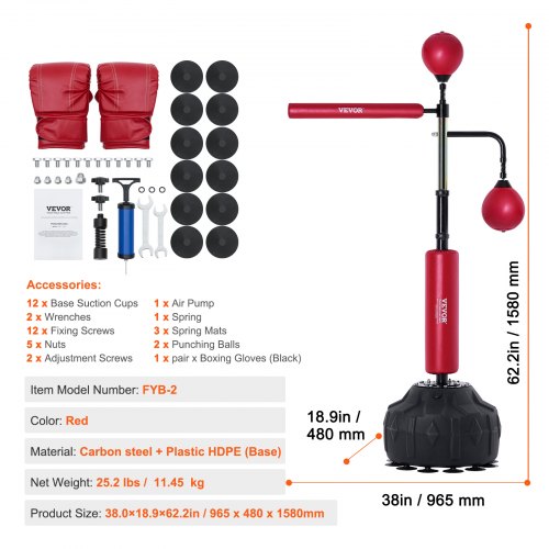 Boxing Speed Trainer Punching Bag with Stand Reflex Boxing Bag for Teens