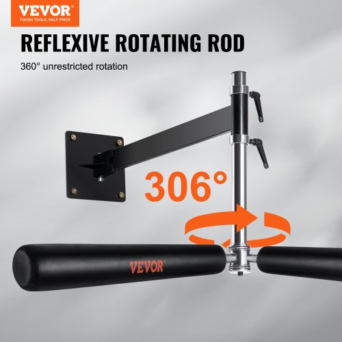 Wall Mount Boxing Spinning Bar Adjustable Punching Spinning Bar Boxing